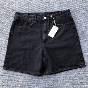 COS high rise 100% cotton shorts size 32